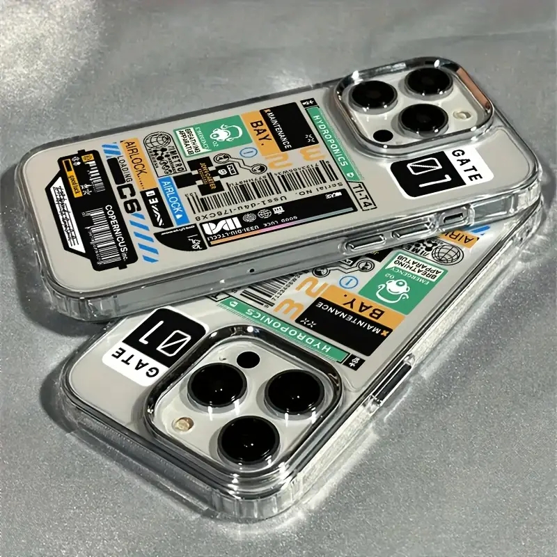 Clear Shockproof Bumper Case - Ốp lưng điện thoại trong suốt