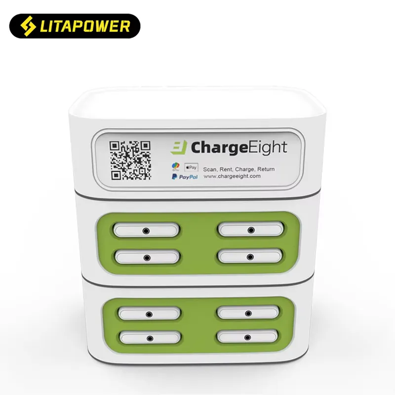 Sharing Powerbank 8-Slot Power - đánh giá và giá Power Banks