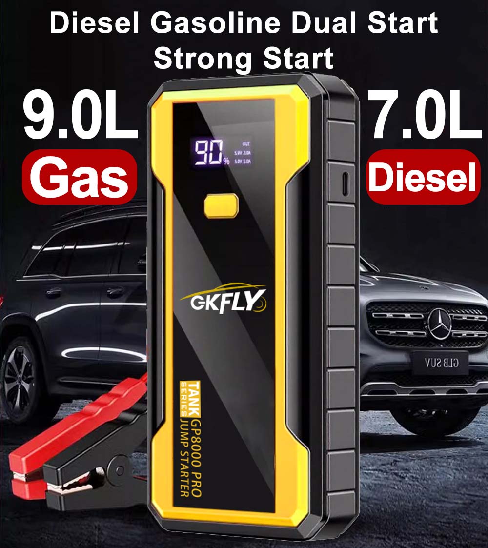GKFLY 24000mAh Start Power Ban - đánh giá và giá Power Banks