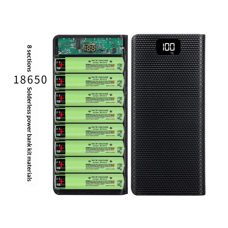 DIY 8*18650 Battery Power Bank - đánh giá và giá Power Banks