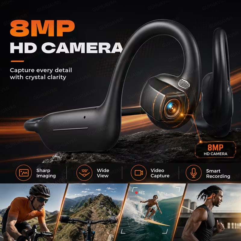 New Women 8MP Camera Earphones - đánh giá và giá Earphones