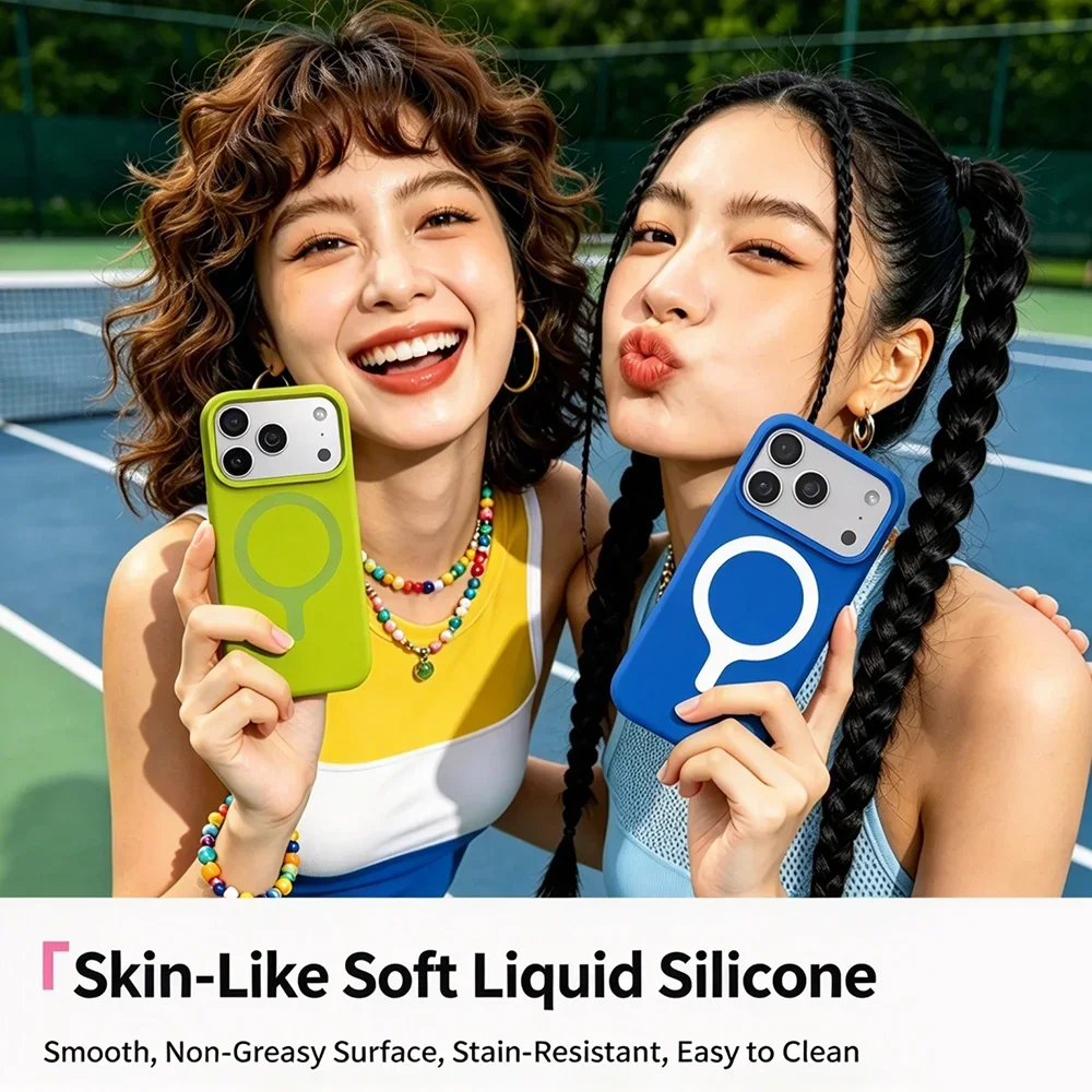 HANNUO Magnetic Liquid Silicon - đánh giá và giá Liquid Silicone Magnetic Phone Case
