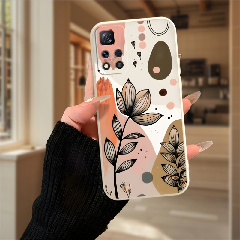 Pink-brown vintage floral patt - đánh giá và giá Vintage Floral Pattern Soft Case