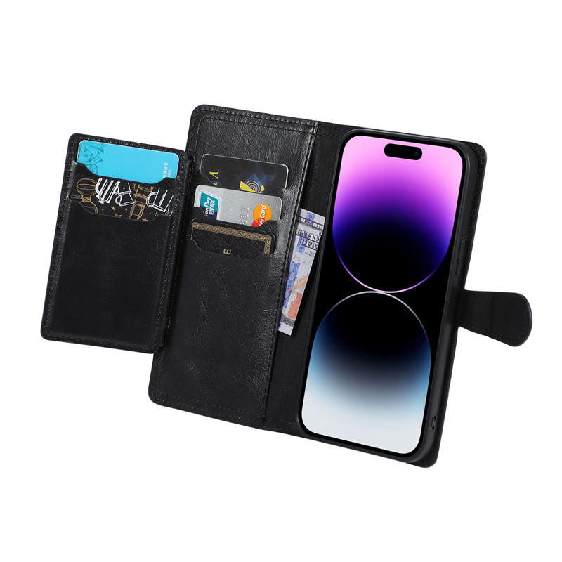 Zipper Flip Leather Wallet Car - đánh giá và giá Leather Wallet Card Holder Phone Cover